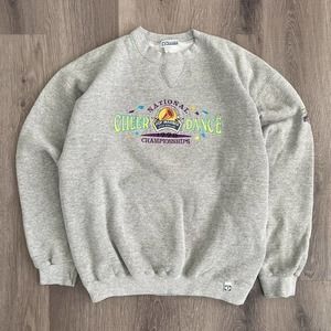 Vintage 1998 Disney Grey Sweatshirt Made in USA Size XL